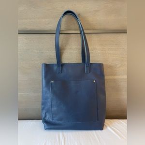 Portland Leather Goods AP Electric Blue Zip FSCB